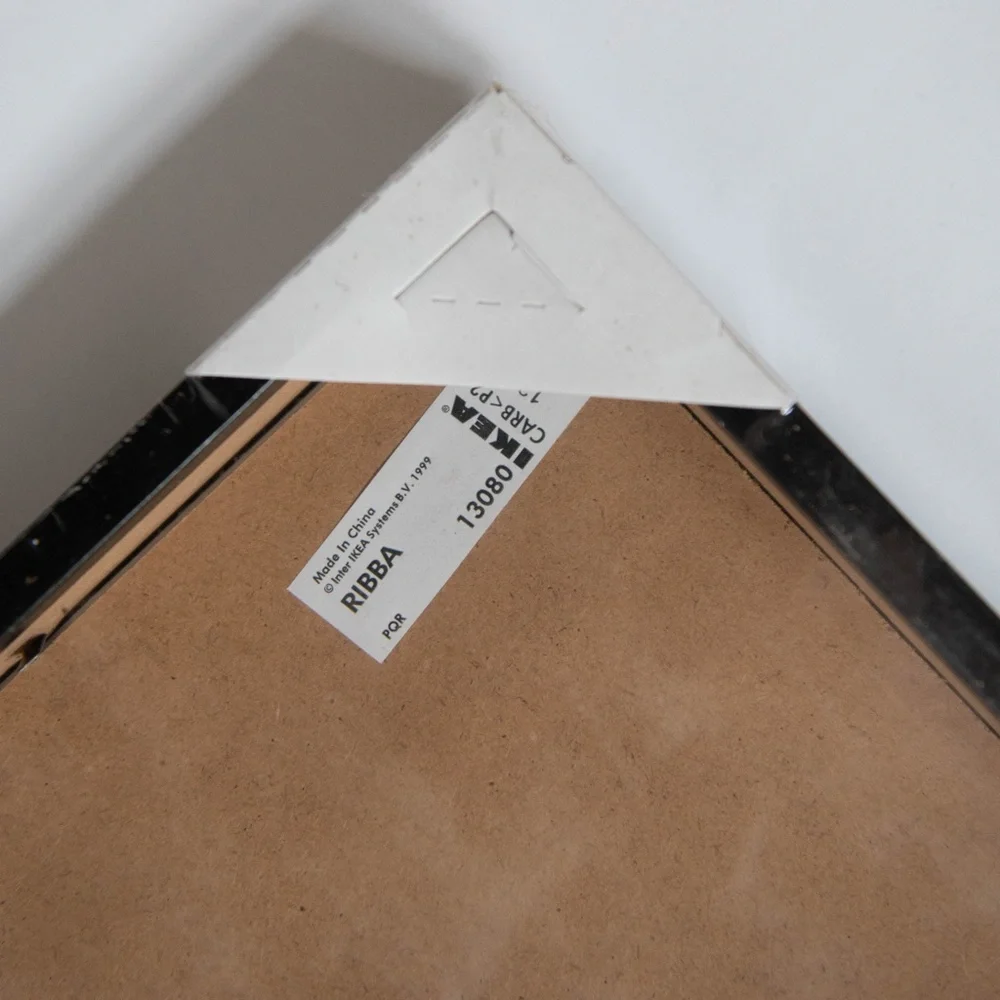 Vintage 1999 IKEA Ribba Wood Photo Frame for 3 5x7